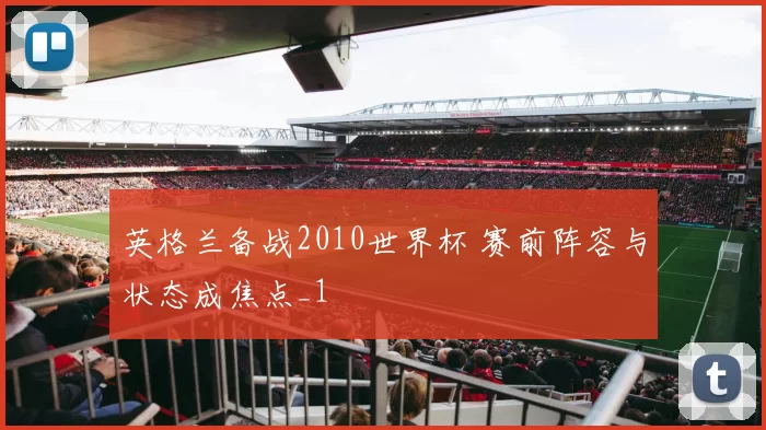 英格兰备战2010世界杯 赛前阵容与状态成焦点_1