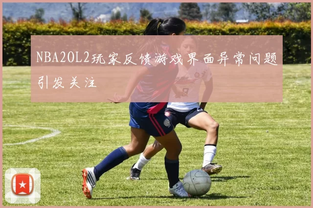 NBA2OL2玩家反馈游戏界面异常问题引发关注