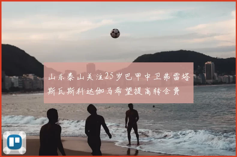 山东泰山关注25岁巴甲中卫弗雷塔斯瓦斯科达伽马希望提高转会费